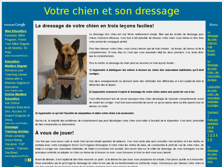 www.chien-dressage.org