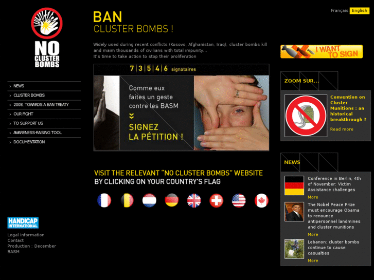www.clusterbombs.org