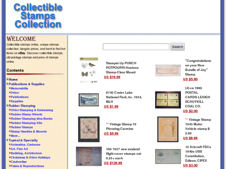 www.collectiblestampscollection.com