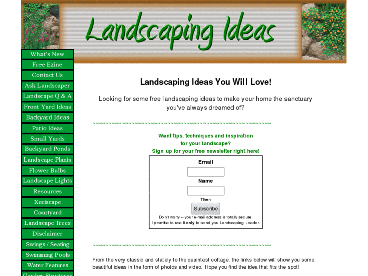 www.free-landscaping-ideas.com