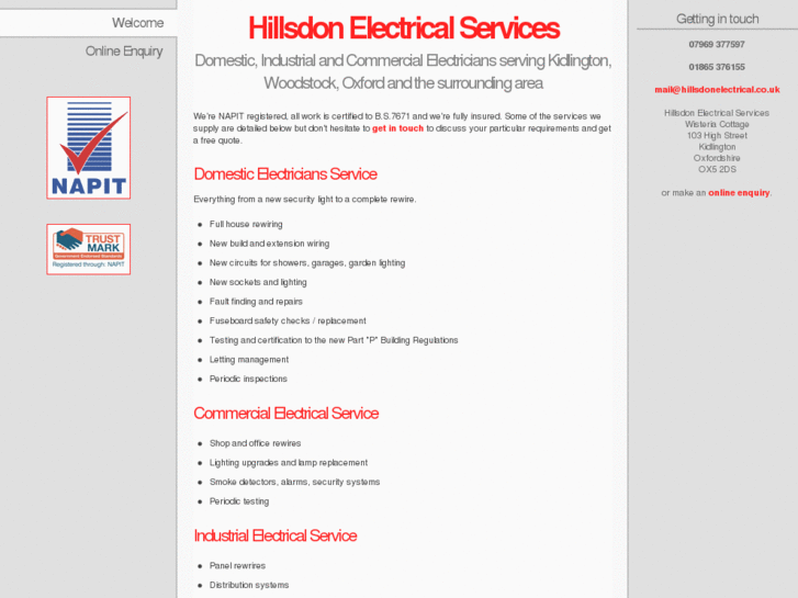 www.hillsdonelectrical.co.uk