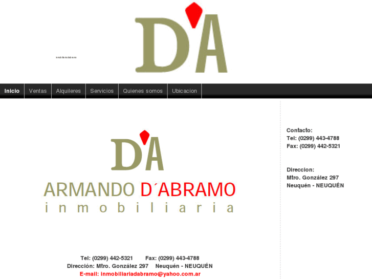 www.inmobiliariadabramo.com