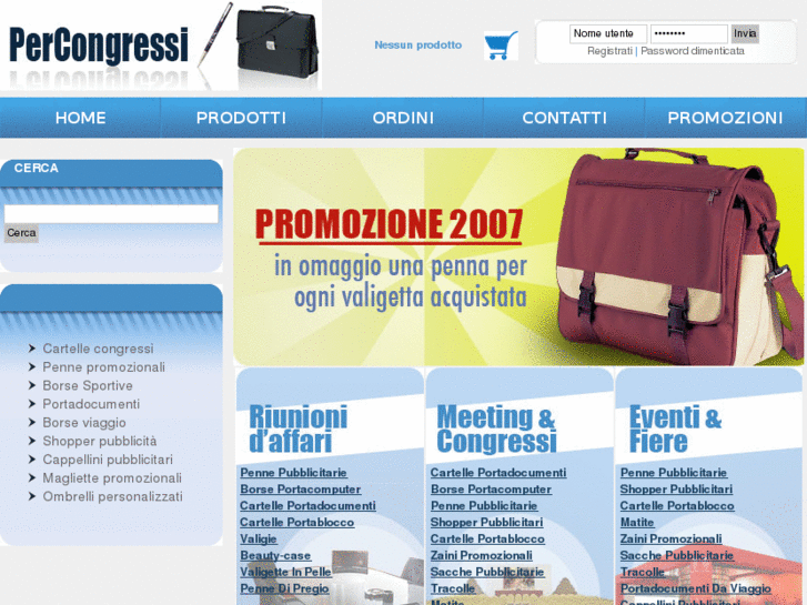 www.percongressi.it