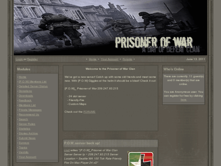 www.prisonerofwarclan.com