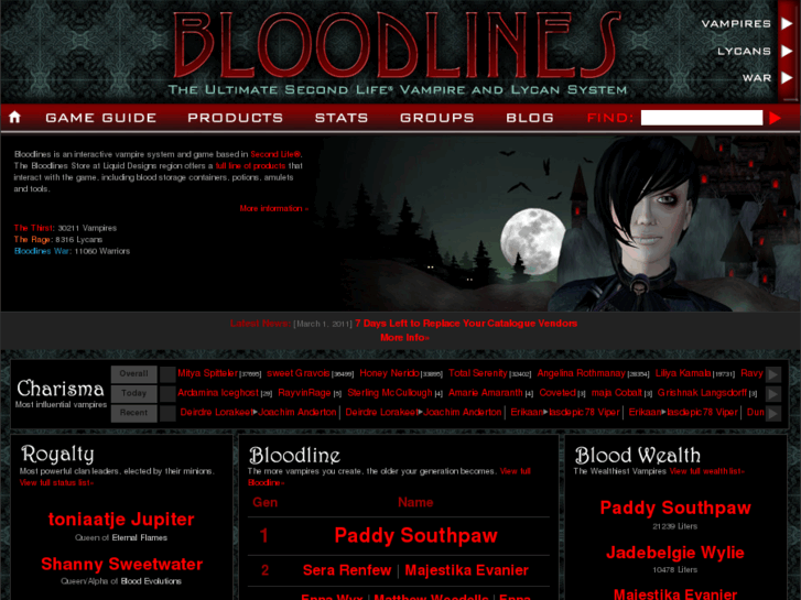 www.slbloodlines.com