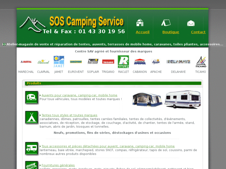 www.sos-camping.com