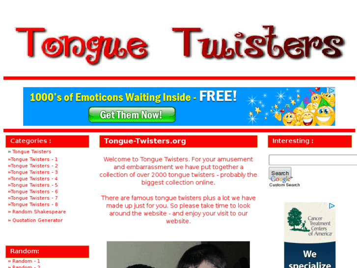 www.tongue-twisters.org