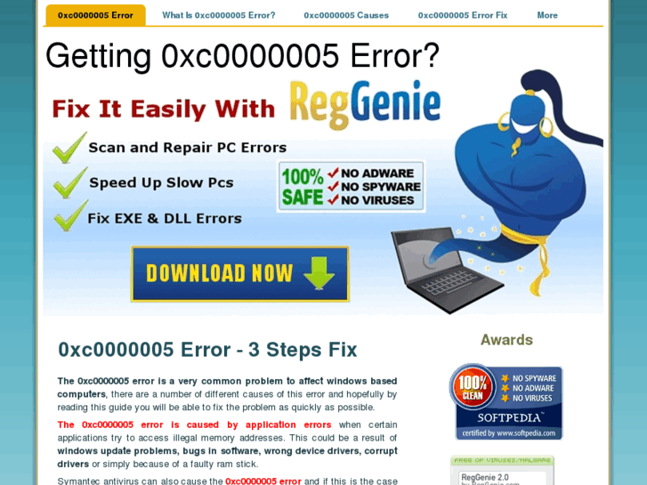 www.0xc0000005error.com