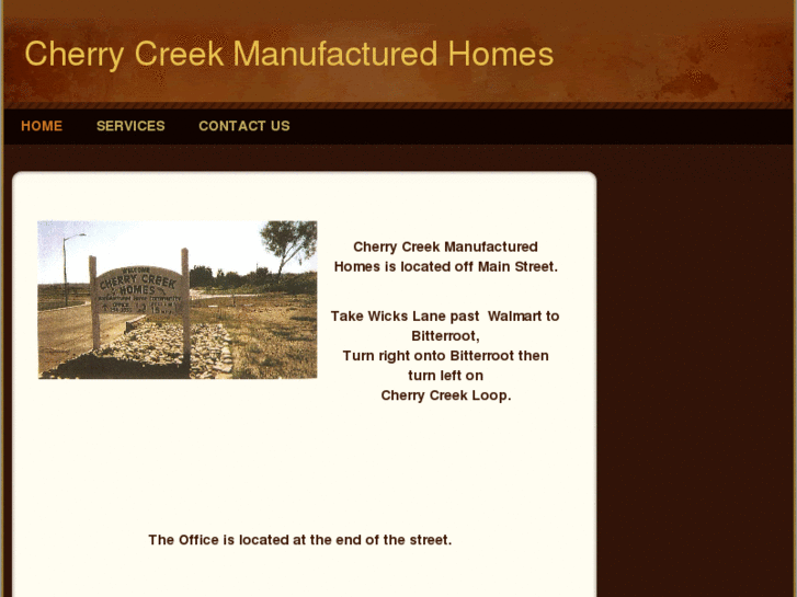 www.cherrycreekmanufacturedhomes.com