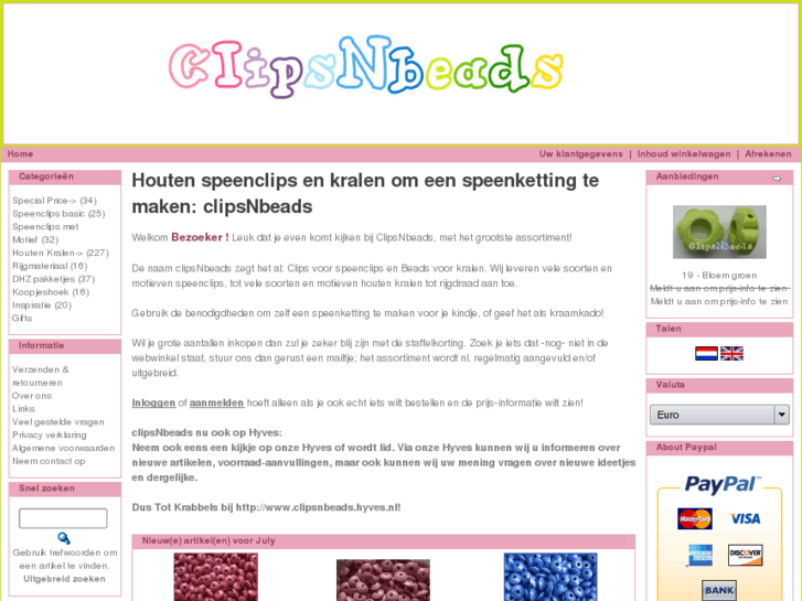 www.clipsnbeads.nl