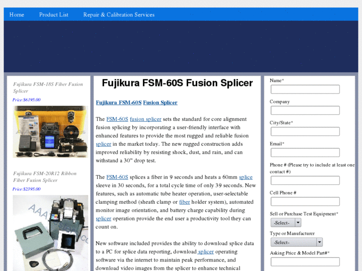 www.fsm-60sfusionsplicer.com