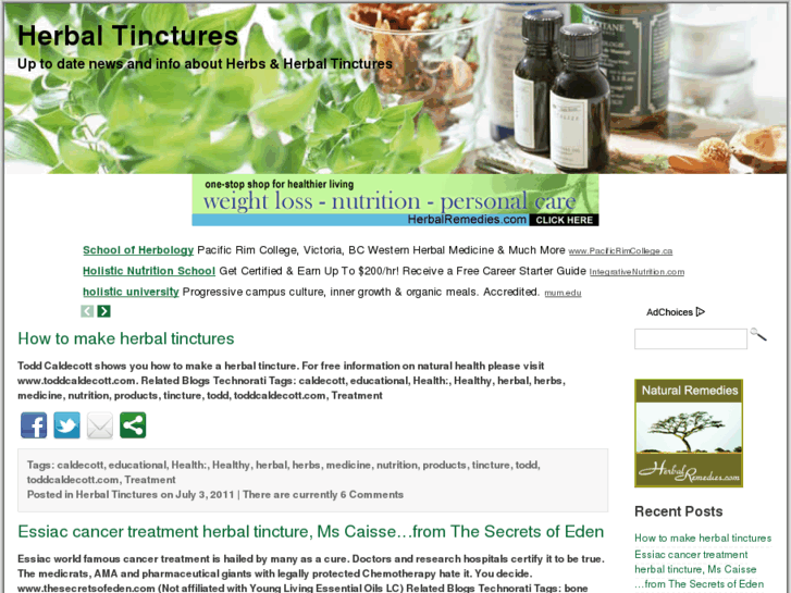 www.herbaltinctures.org