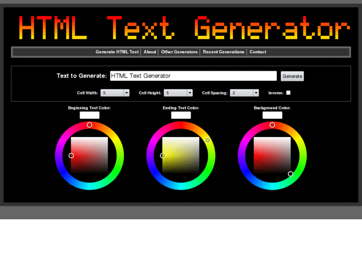 www.html-text-generator.com