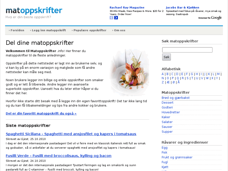 www.matoppskrifter.info