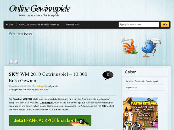 www.onlinegewinnspiele.eu