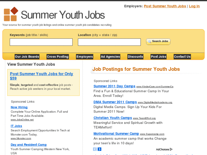 www.summeryouthjobs.net