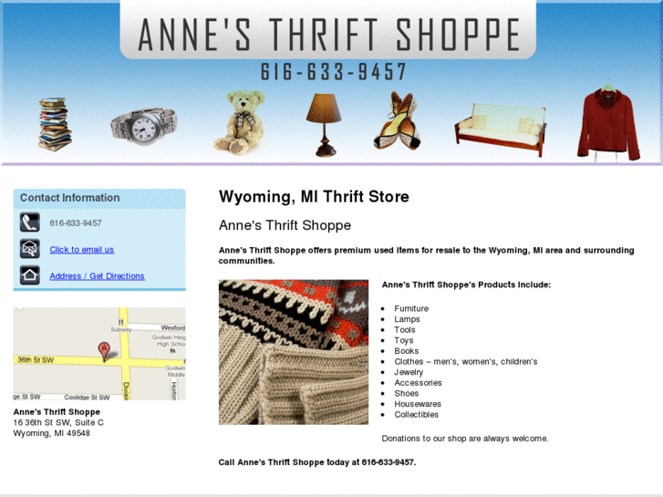 www.annesthriftshoppe.com