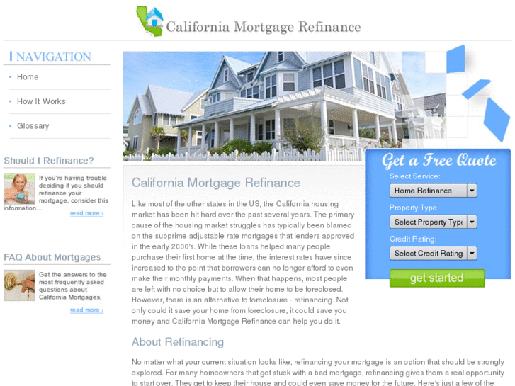 www.californiamortgagesrefinance.com