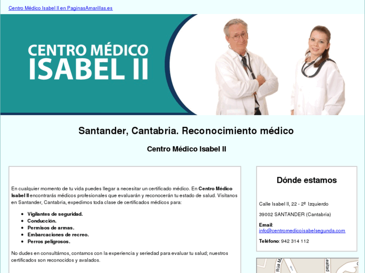www.centromedicoisabelsegunda.com