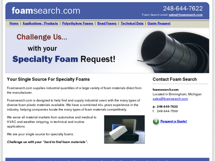 www.foamsearch.com