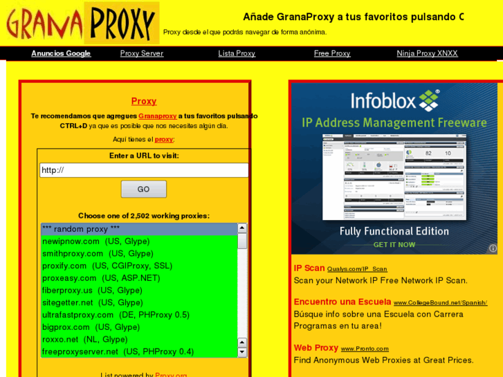 www.granaproxy.com