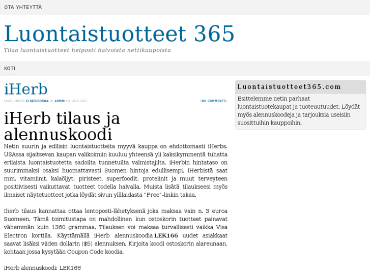 www.luontaistuotteet365.com