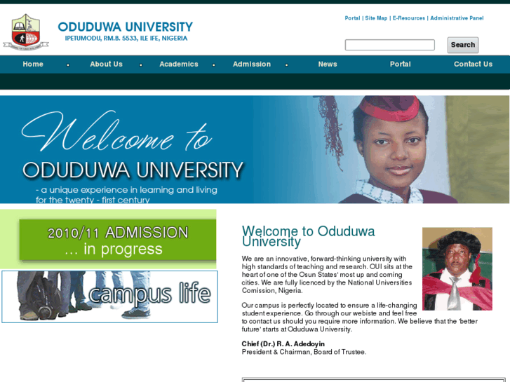 www.oduduwauniversity.com