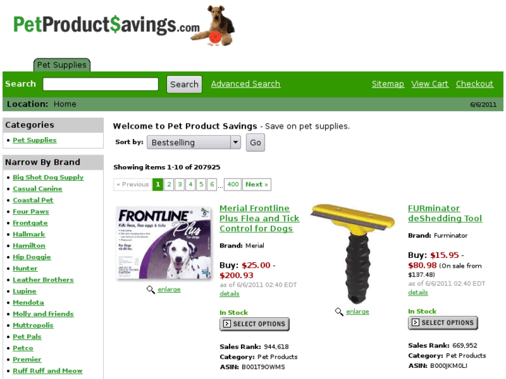 www.petproductsavings.com