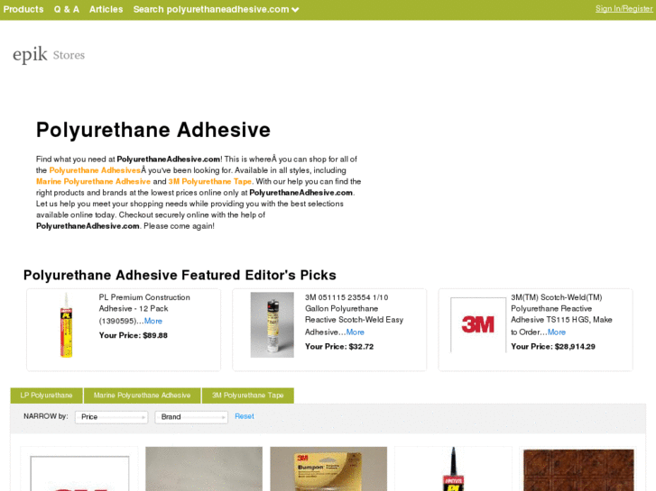 www.polyurethaneadhesive.com