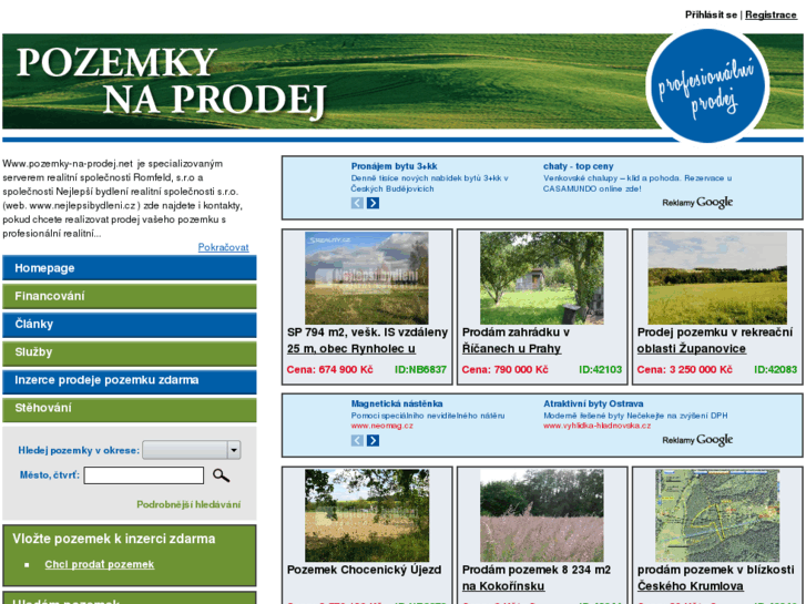 www.pozemky-na-prodej.net