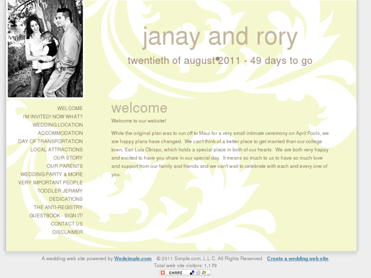 www.roryandjanay.com