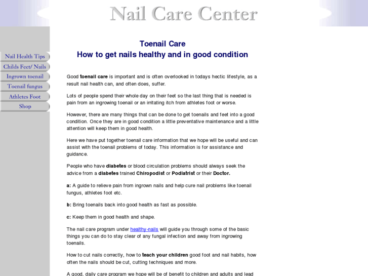 www.toenail-care.com