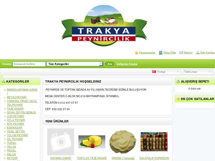 www.trakyapeynircilik.com