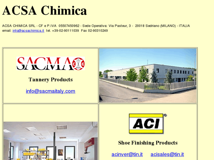 www.acsachimica.it