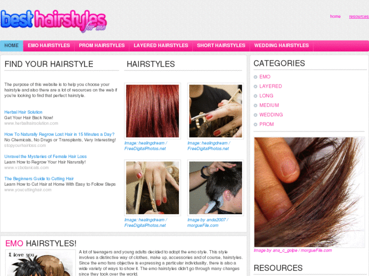 www.besthairstylesforme.com