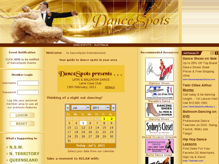 www.dancespots.com.au