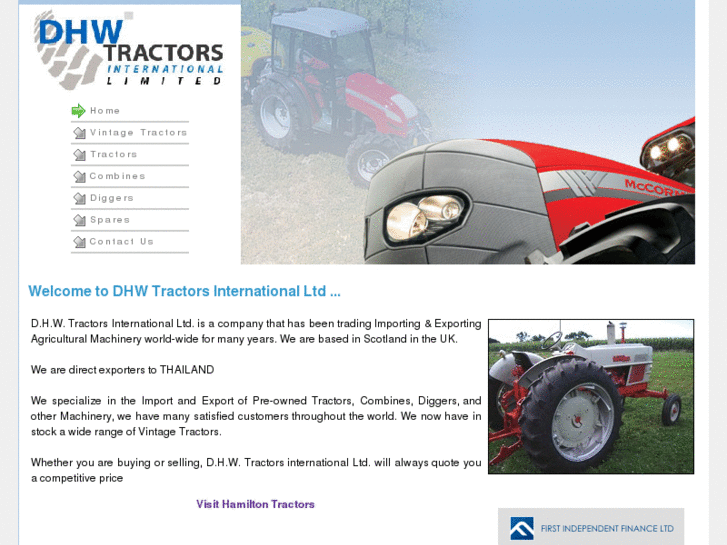 www.dhwtractors.com