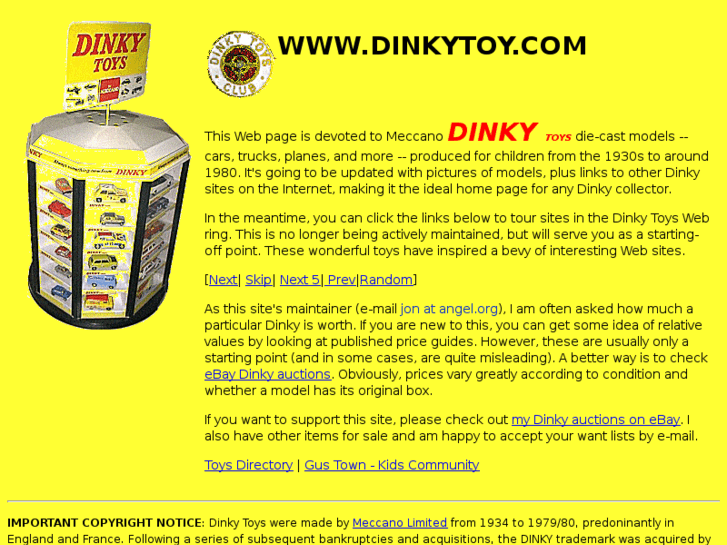 www.dinkytoy.com