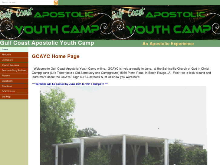 www.gulfcoastapostolicyouthcamp.com