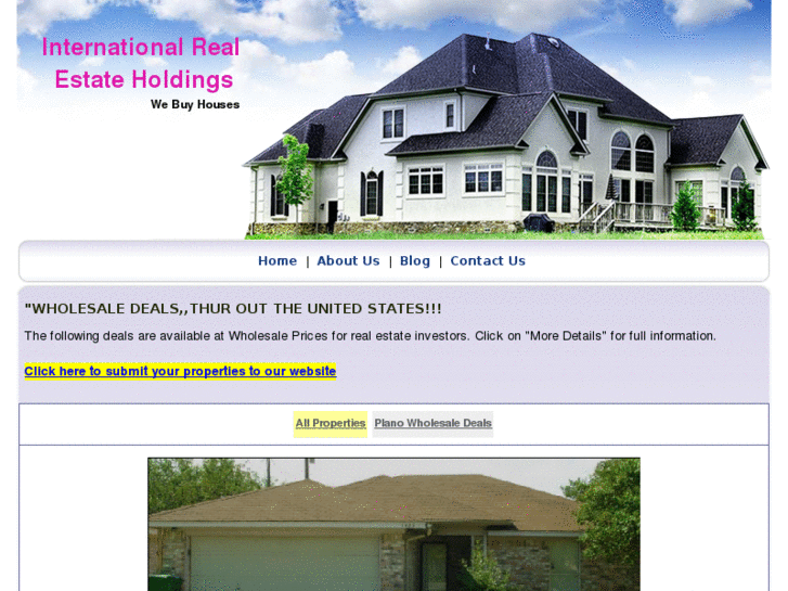 www.internationalrealestateholdings.com