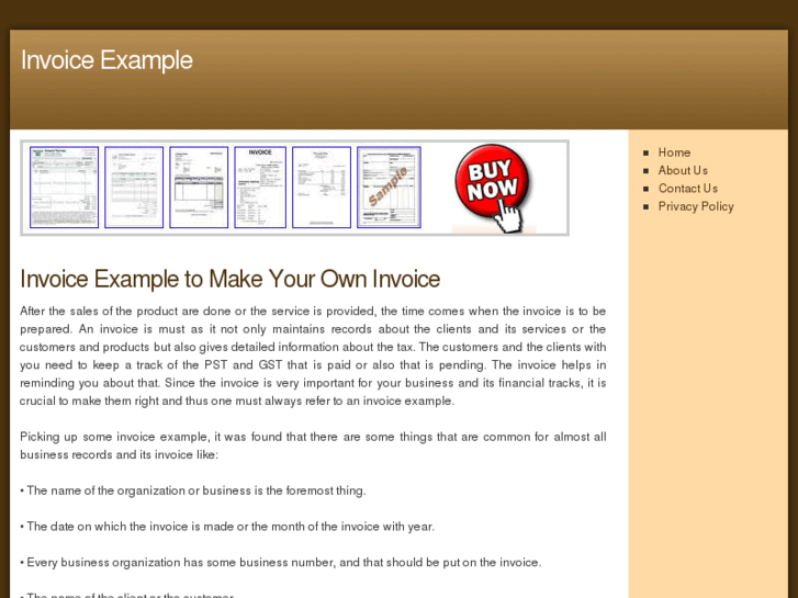 www.invoiceexample.net