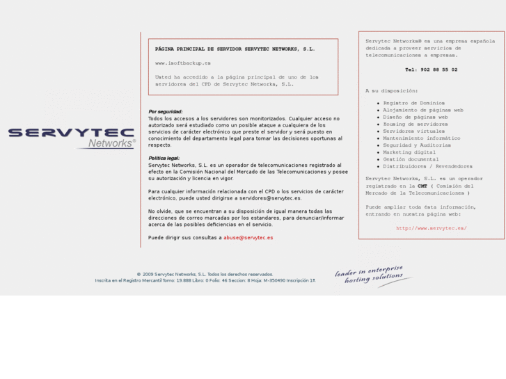 www.isoftbackup.es