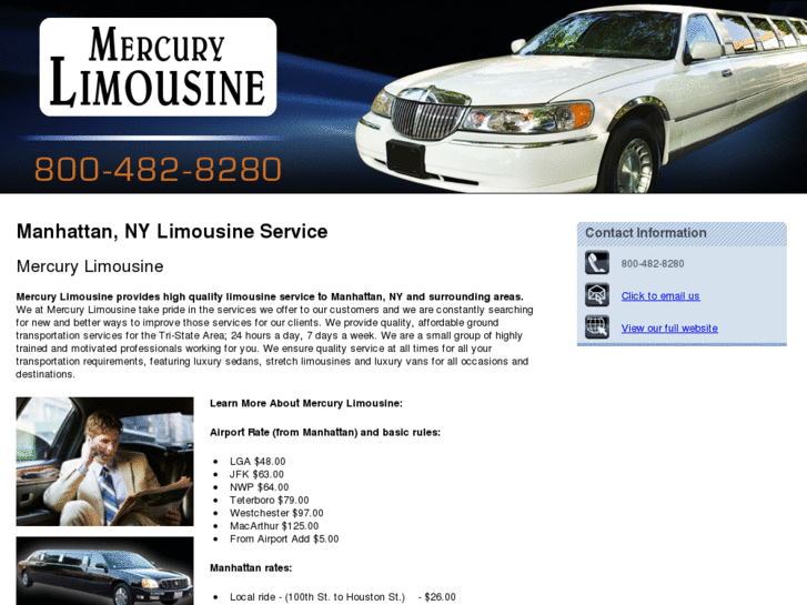 www.mercury-limousine.com