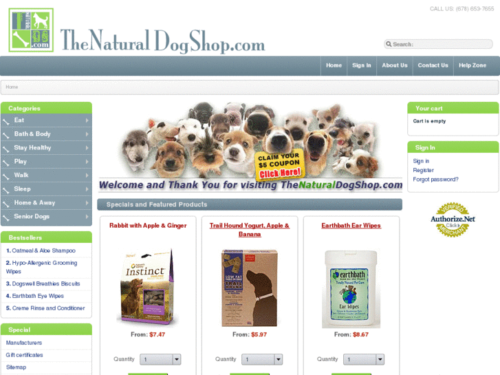 www.thenaturaldogshop.com