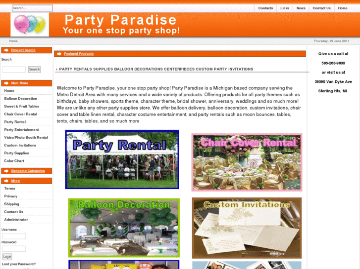 www.thepartyparadise.com