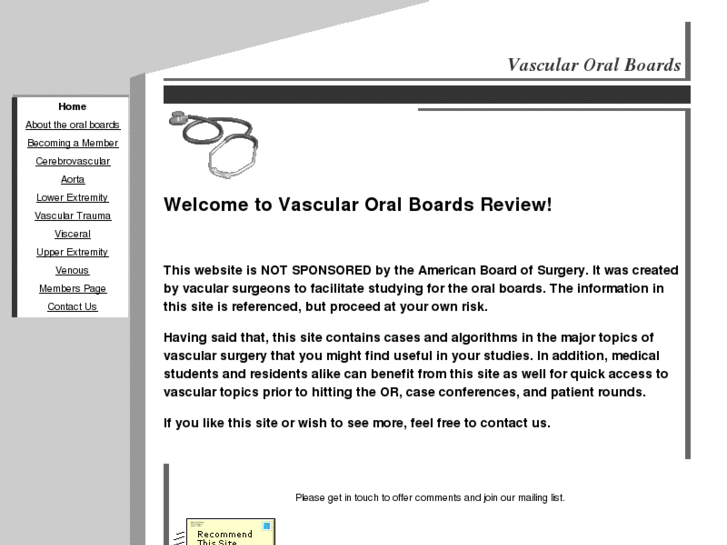 www.vascularoralboards.com