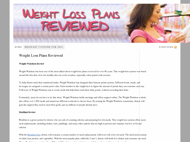 www.weightlossplansreviewed.org