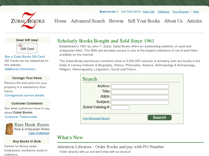 www.zubalbooks.com