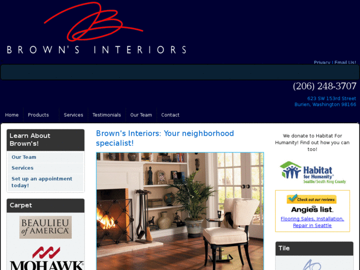 www.brownsinteriorsinc.com