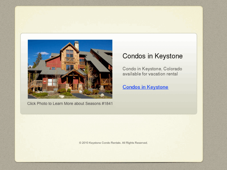 www.condosinkeystone.net